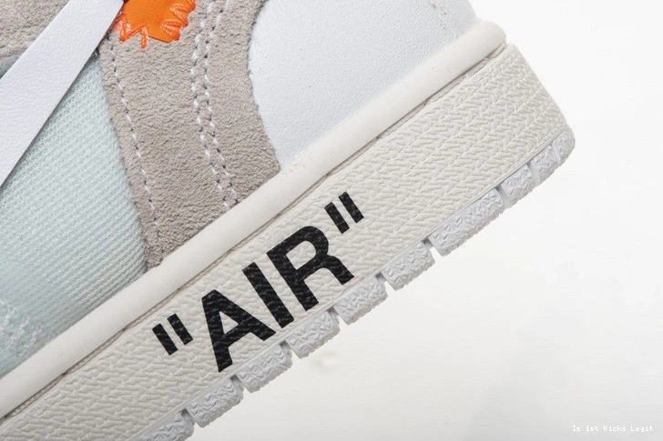  Jordan Air 1 retro NIKE OWT White AQ0818-100 high 1129